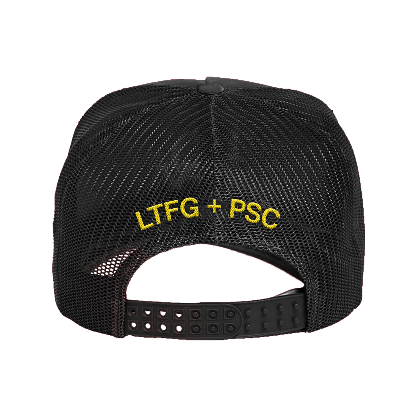 LTFG + PSC TUSKEGEE 100TH HOMECOMING:  "I LOVE TU" TRUCKER HAT - BLACK