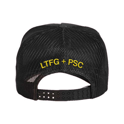 LTFG + PSC TUSKEGEE 100TH HOMECOMING:  "I LOVE TU" TRUCKER HAT - BLACK