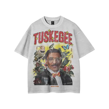 LTFG + PSC TUSKEGEE 100TH HOMECOMING: GEORGE WASHINGTON CARVER - VINTAGE WHITE T-SHIRT